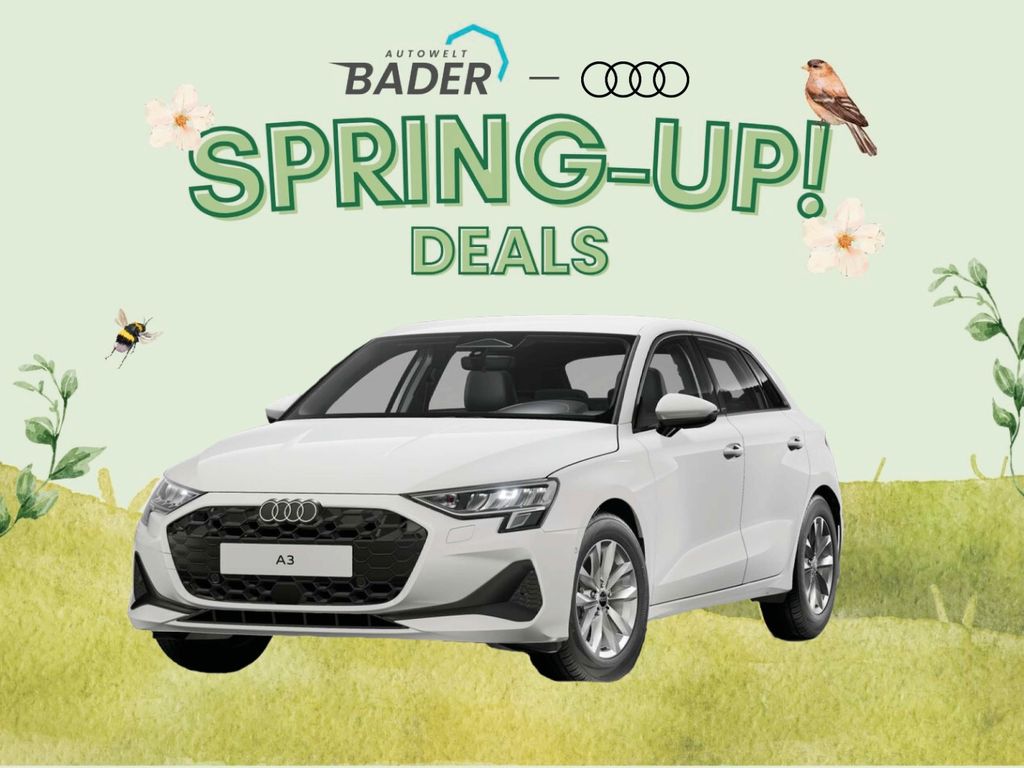 A3 Sportback TFSI "Spring-Up" AUTOWELT-BADER!