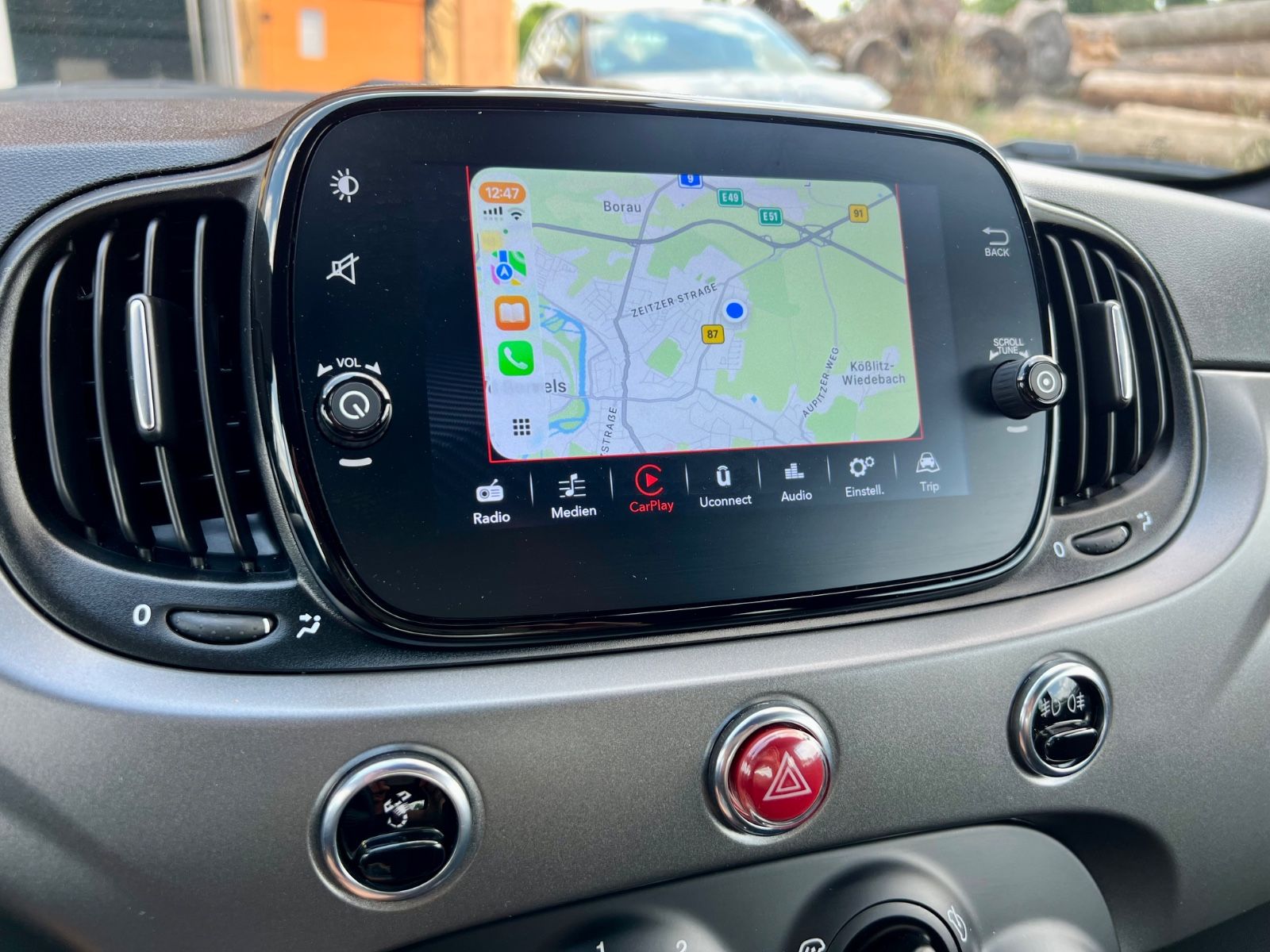 ABARTH 595 KLIMA PDC CARPLAY L+R SENSOR
