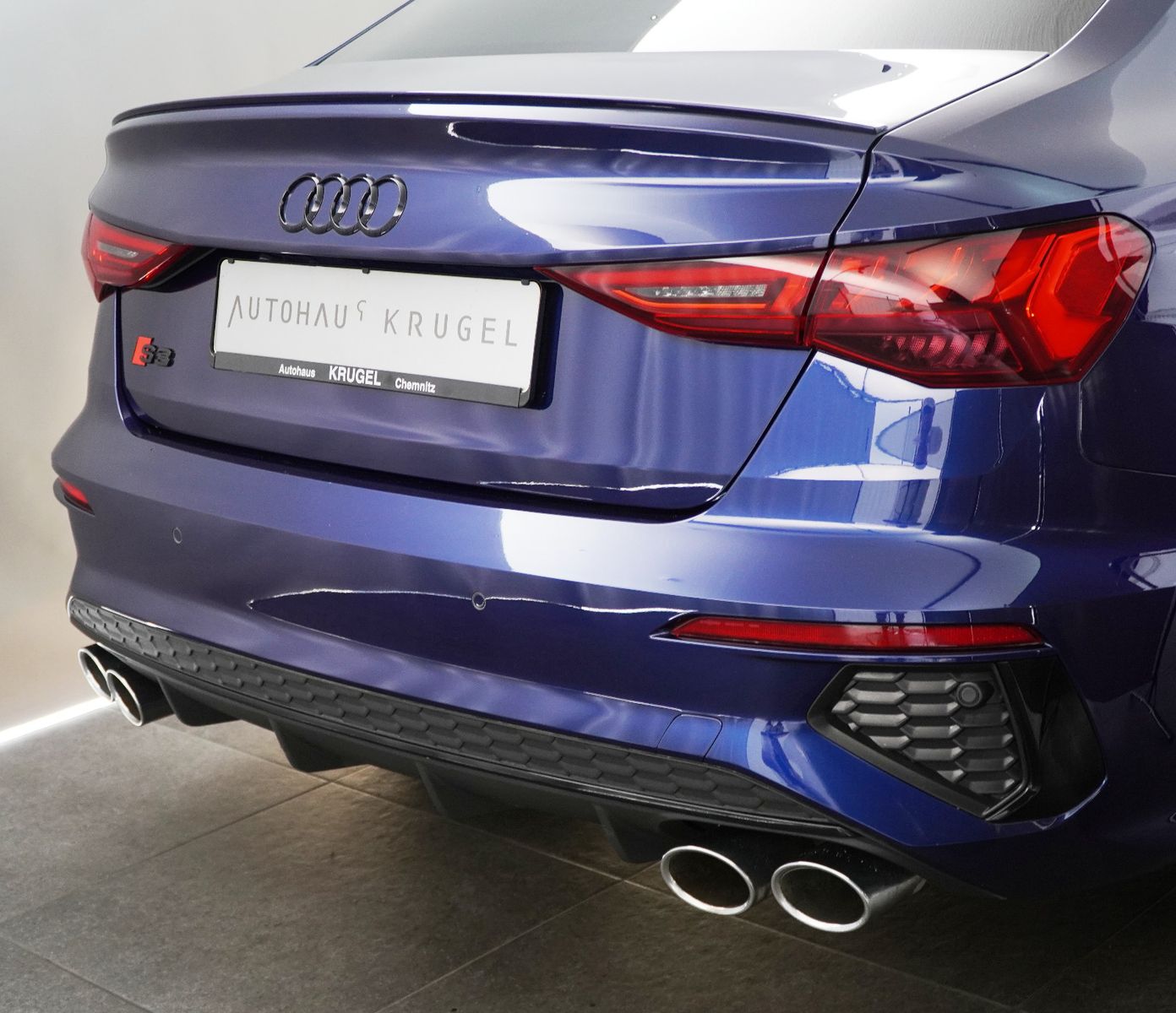 Audi S3 S Line quattro Limousine! Navarrablau! foto 8