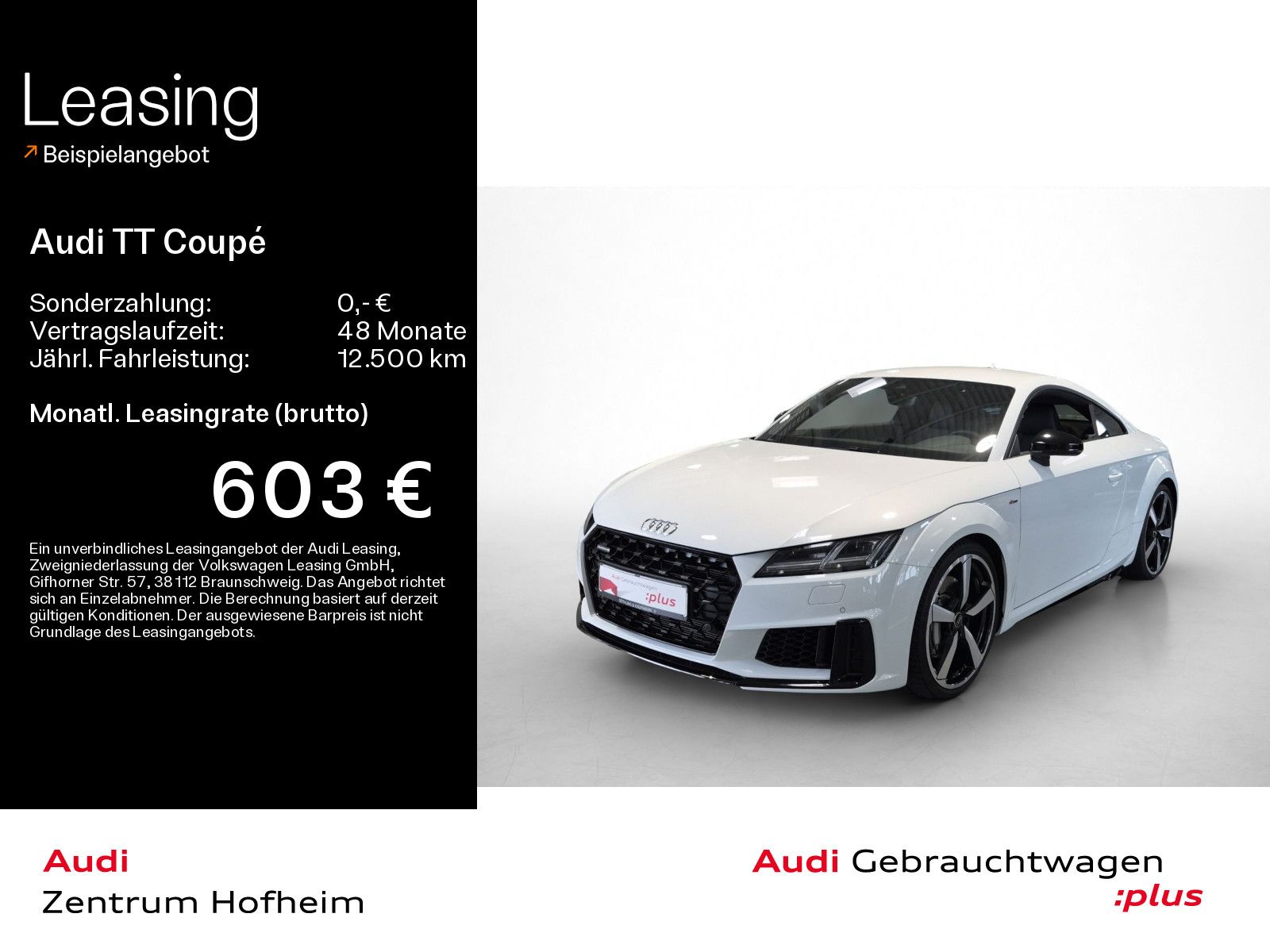 Audi TT Coupé 45 TFSI qu. S line*Navi*B&O*Matrix*20"*