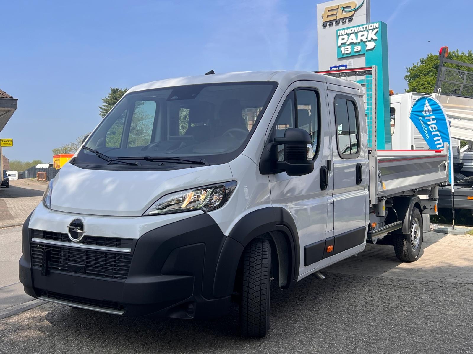Opel Movano Autom JPM Kipper 3,5t DoKa L4-Vermietung-