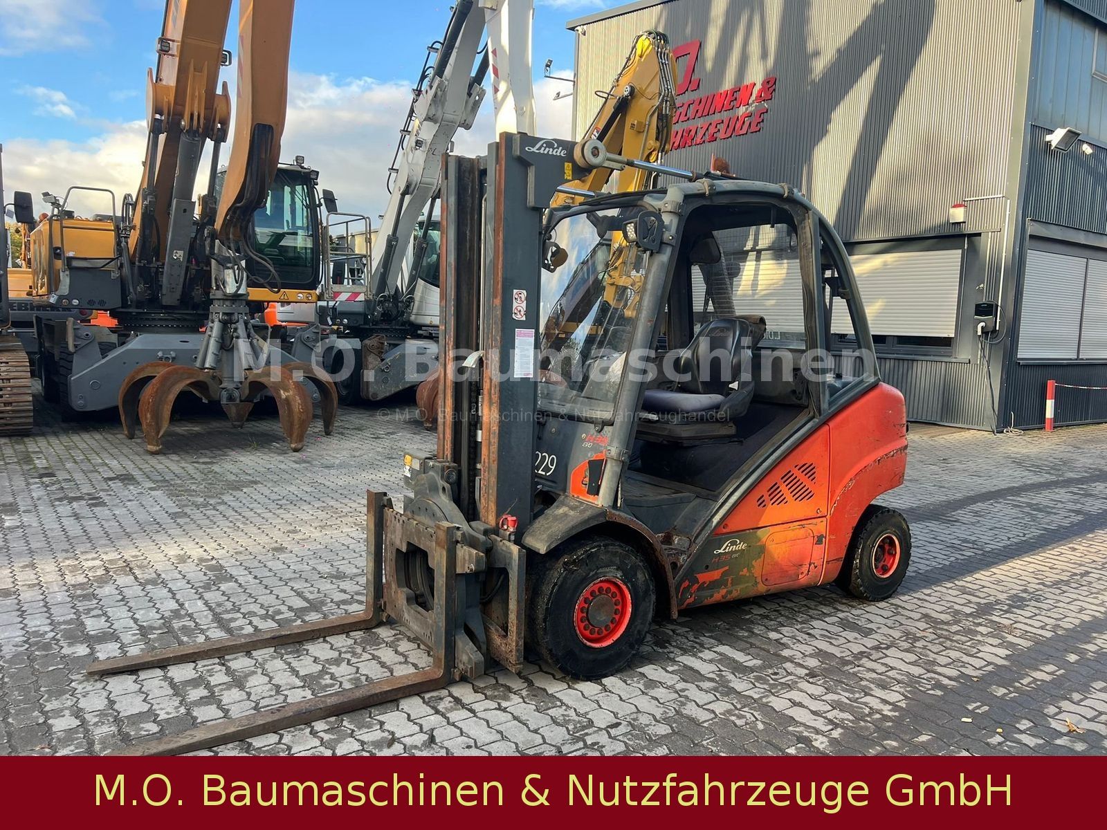 Fahrzeugabbildung Linde Linde H35D-02 EVO/3,5t/4,90m/Drehkranz 360°