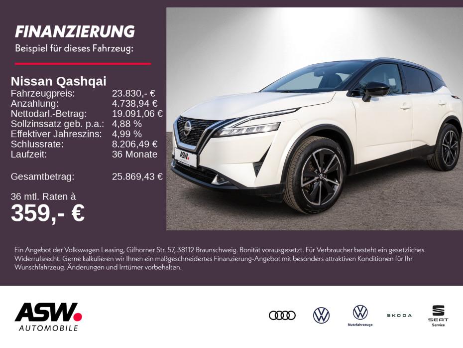 Nissan Qashqai Tekna+ 1.3 DIG-T X-Tronic 360° PANO HUD