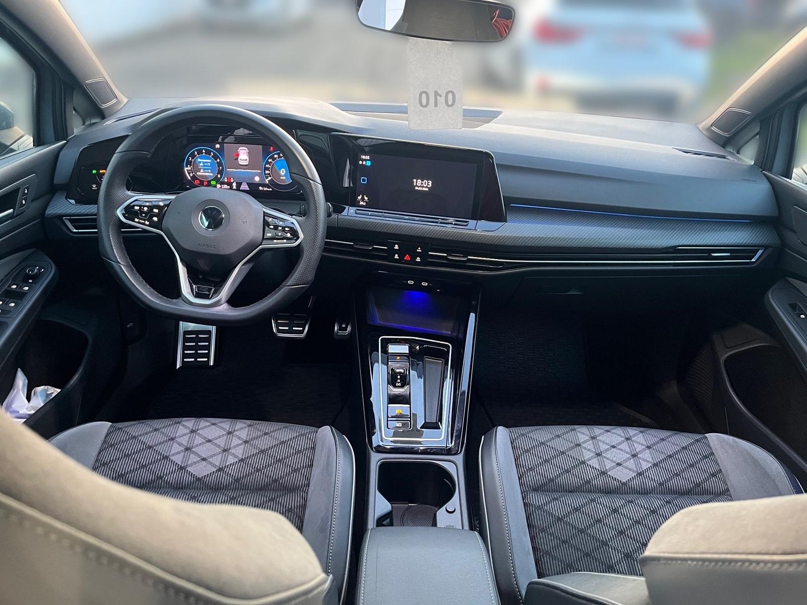 Volkswagen Golf VIII 2.0 TSI 4M R-Line *LED*PDC*NAVI*SITZH*, миниатюра 12