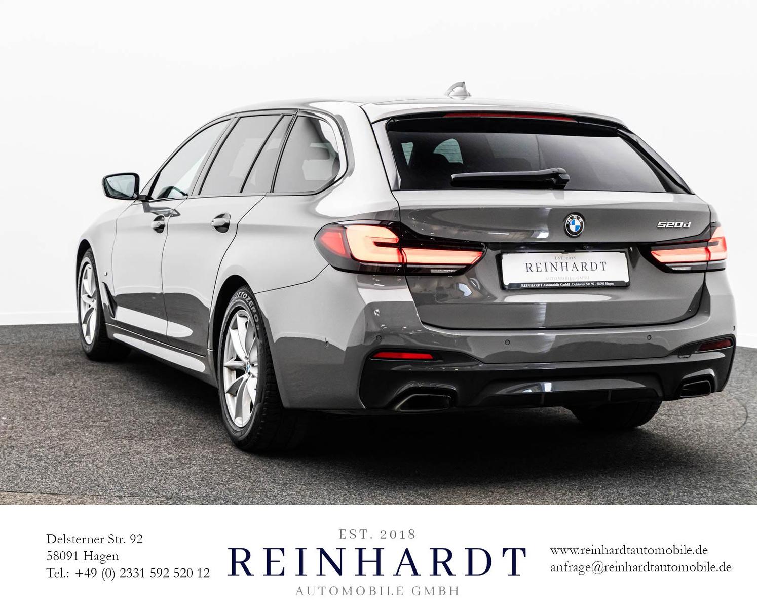 BMW 520d Touring M Sport 190 ch BVA Toit panoramique ACC Caméra de recul