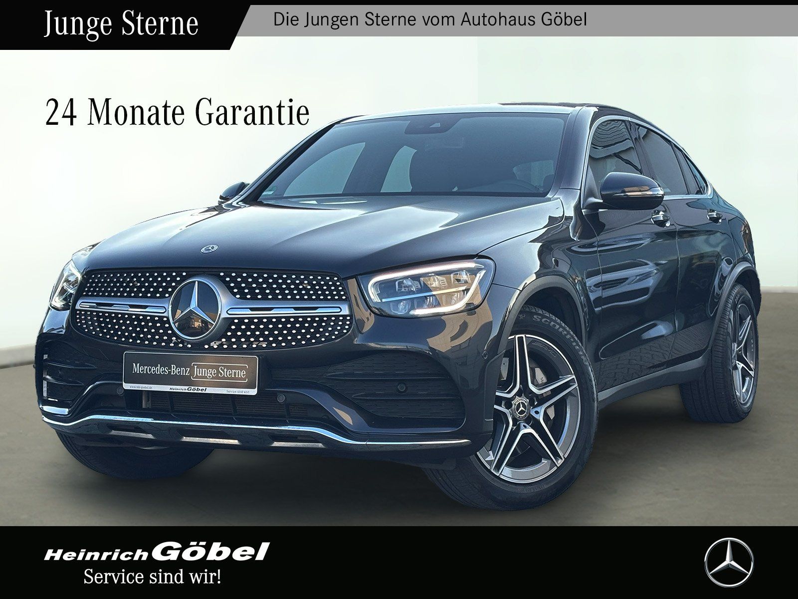 Fahrzeugabbildung Mercedes-Benz GLC 400 d 4M Coupé*AMG*AHK*SCHIEBEDACH*AMBIENTEB