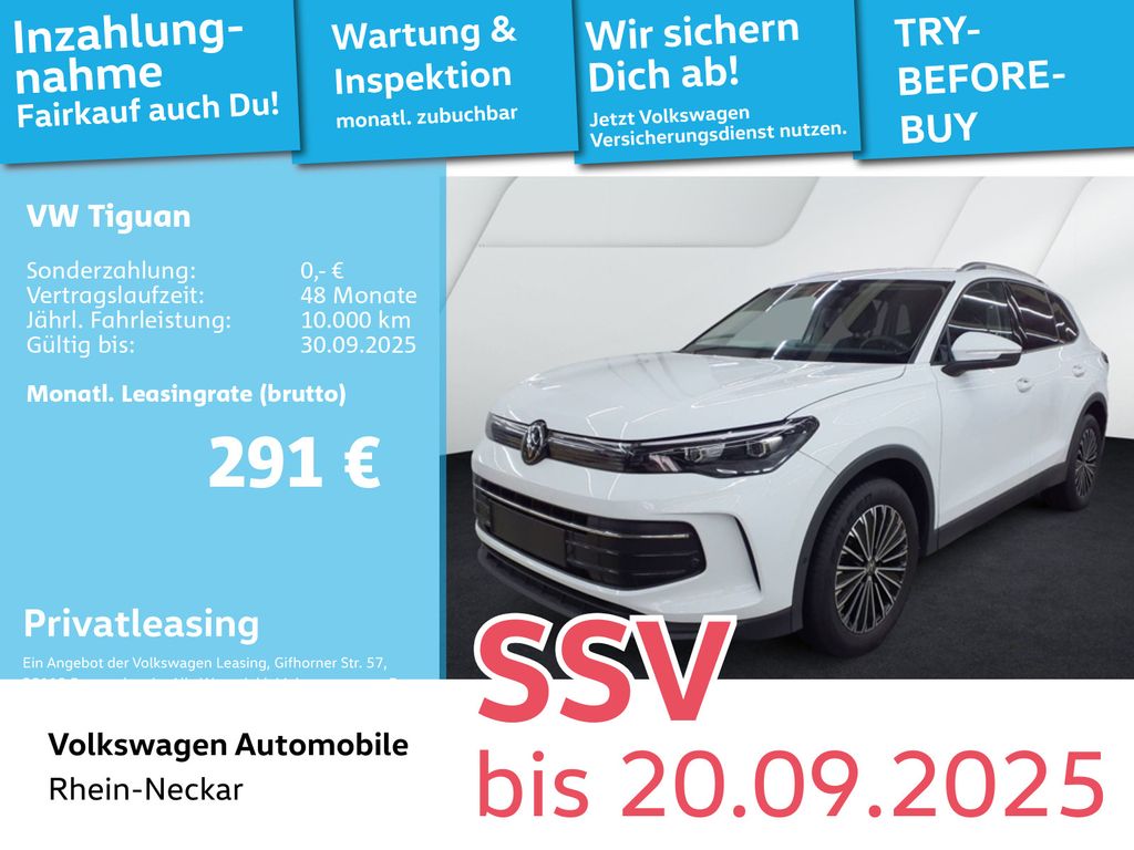 Tiguan 1.5 TSI neues Model! LED DSG AHK Navi uvm