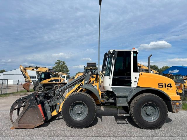 Liebherr L 514 Stereo+30Kmh Klima 3er Kreis Greifschaufel