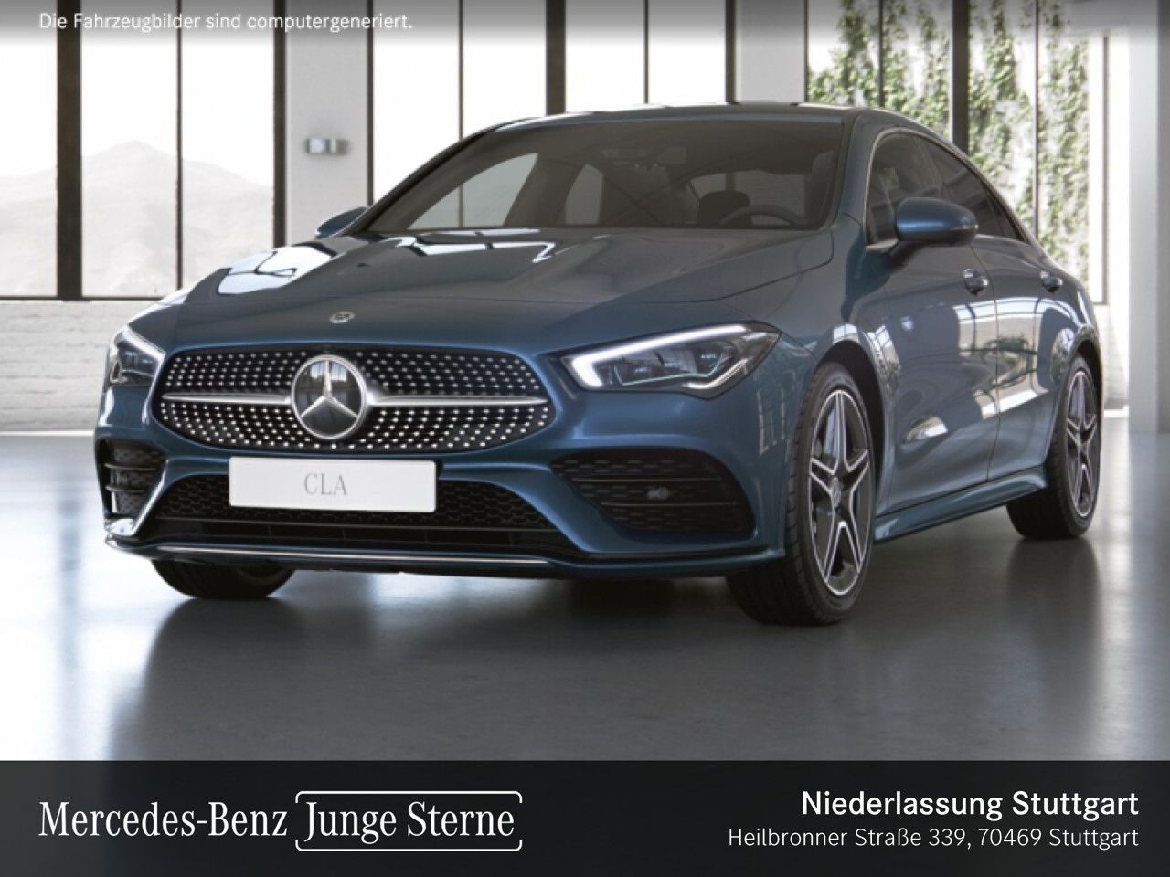 Mercedes-Benz CLA 200 Cp AMG Dist Mbeam 360° SpiegelP Ambi foto 2
