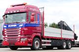 Scania R 500 Pritsche Kran Palfinger Funk Retarder EU5