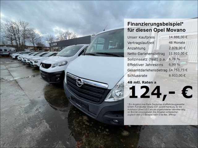 Opel Movano B L1H1 Kombi 2,3 CDTI Navi Cam 9-Sitzer o