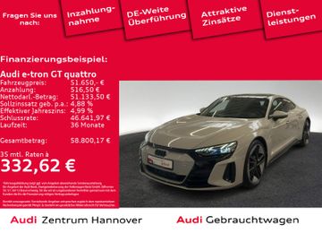 Audi Leasingangebot: Audi e-tron GT quattro Laser Head-Up Standklima Pano