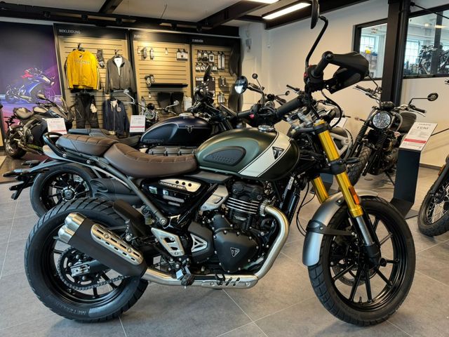 Triumph Scrambler 400 X * Matt Khaki Grün *