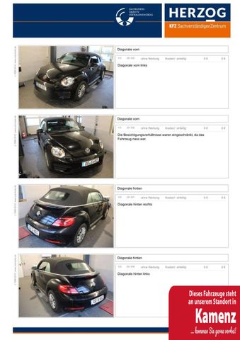 Volkswagen Beetle Cabriolet TSI Klima Navi GRA PDC SH