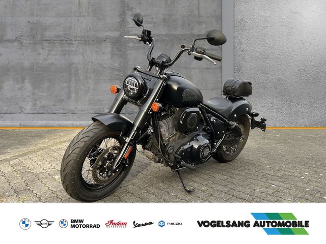 Indian Chief Bobber Dark Horse, Heckträger mit Tasche ,