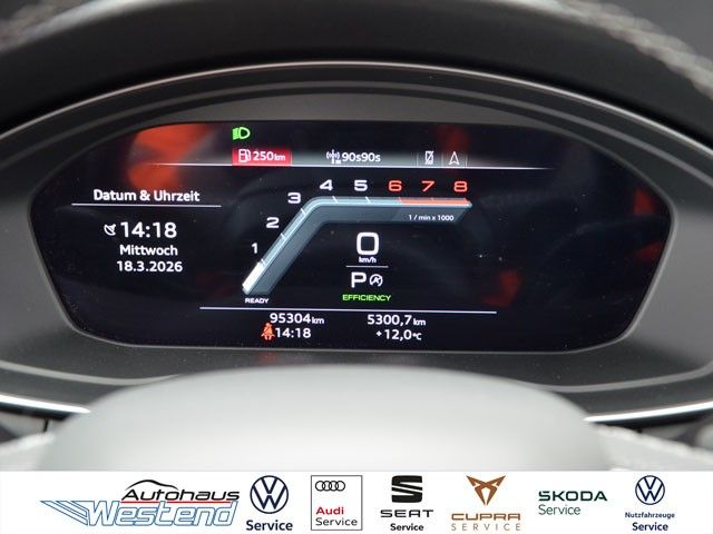 Fahrzeugabbildung Audi A4 Avant S line 40 TFSI 150kW S tr. Navi Matrix