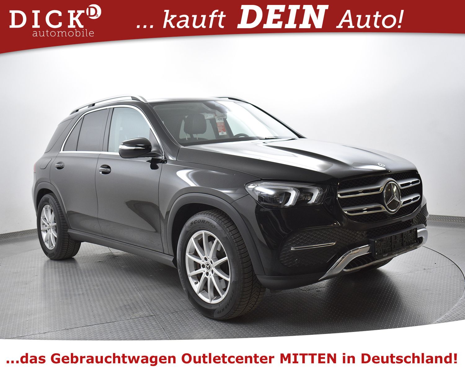 Fahrzeugabbildung Mercedes-Benz GLE 350d 4M >LUFT+WIDESC+KAMER+MULTIBEAM+ACC+19"