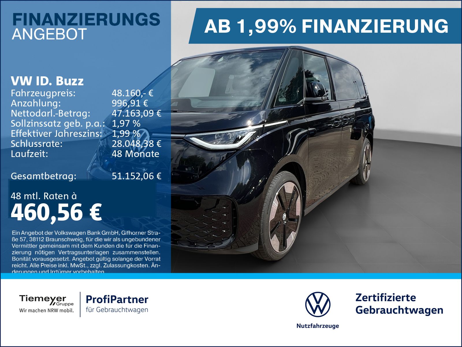 Volkswagen ID.Buzz GOAL LM21 ACC eKLAPPE KAMERA NAVIPRO