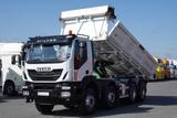 Iveco TRAKKER / 8x4 / WYWROTKA / HYDROBURTA/BORDMATIC