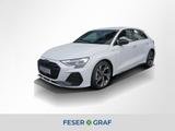 Audi A3 Sportback TDI 2x S line ACC LED Navi Sitzh. - Audi A3 mit Diesel-Antrieb: Weiß