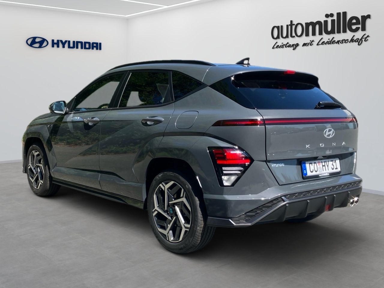 Fahrzeugabbildung Hyundai KONA N-LINE ACC AUT Akustikglas DynLicht Kam. LM