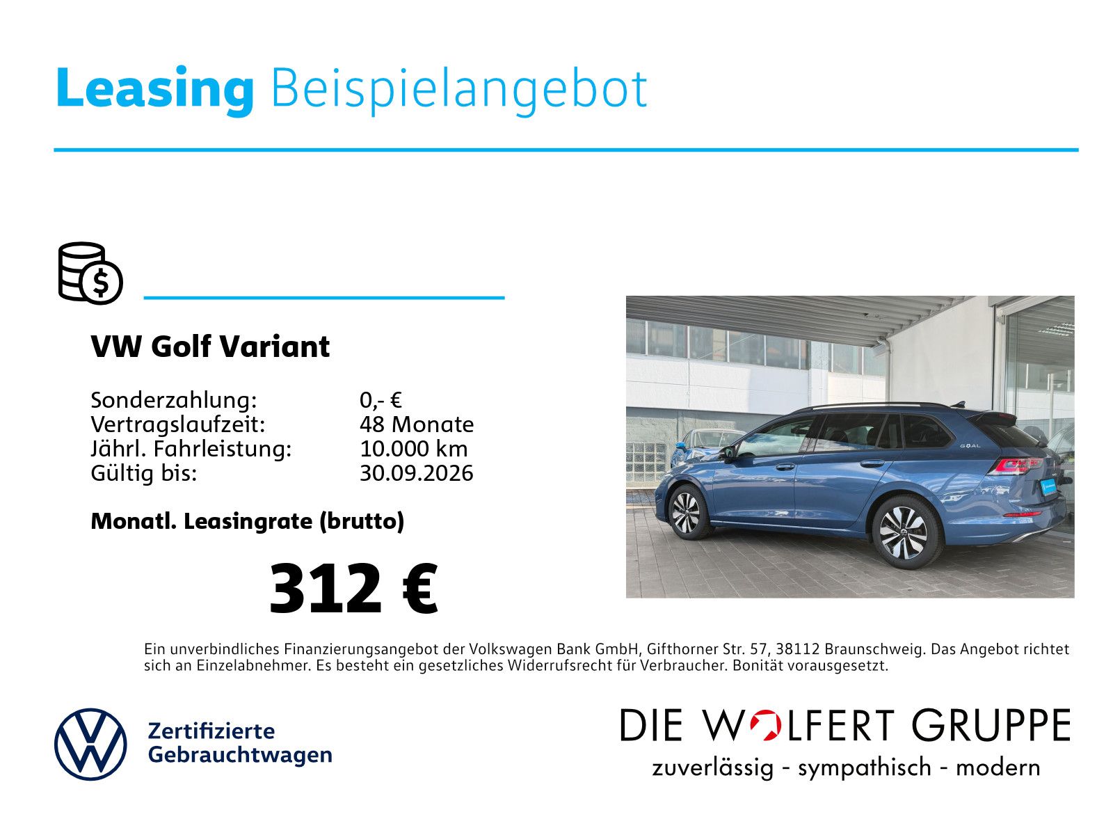 Volkswagen Golf Variant GOAL 2.0 TDI DSG MATRIX AHK RFK NAV foto 3