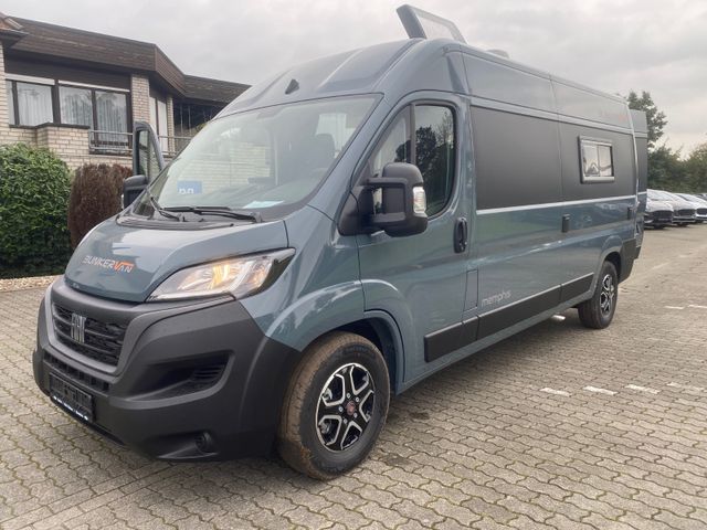 Fiat Bunkervan Memphis Rundsitzgruppe Hubbett Solar