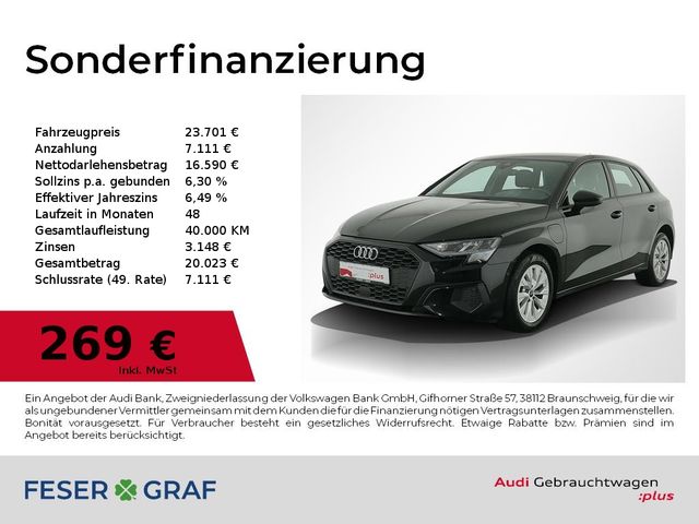 Audi A3 Sportback 40 TFSI e S tronic SmartphoneI,PDC