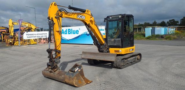 JCB 55Z-1 T3  mini crawler excavator