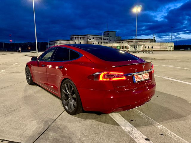 Tesla Model S P85D Insane+ Carbon 770ps Pano SuC Frei