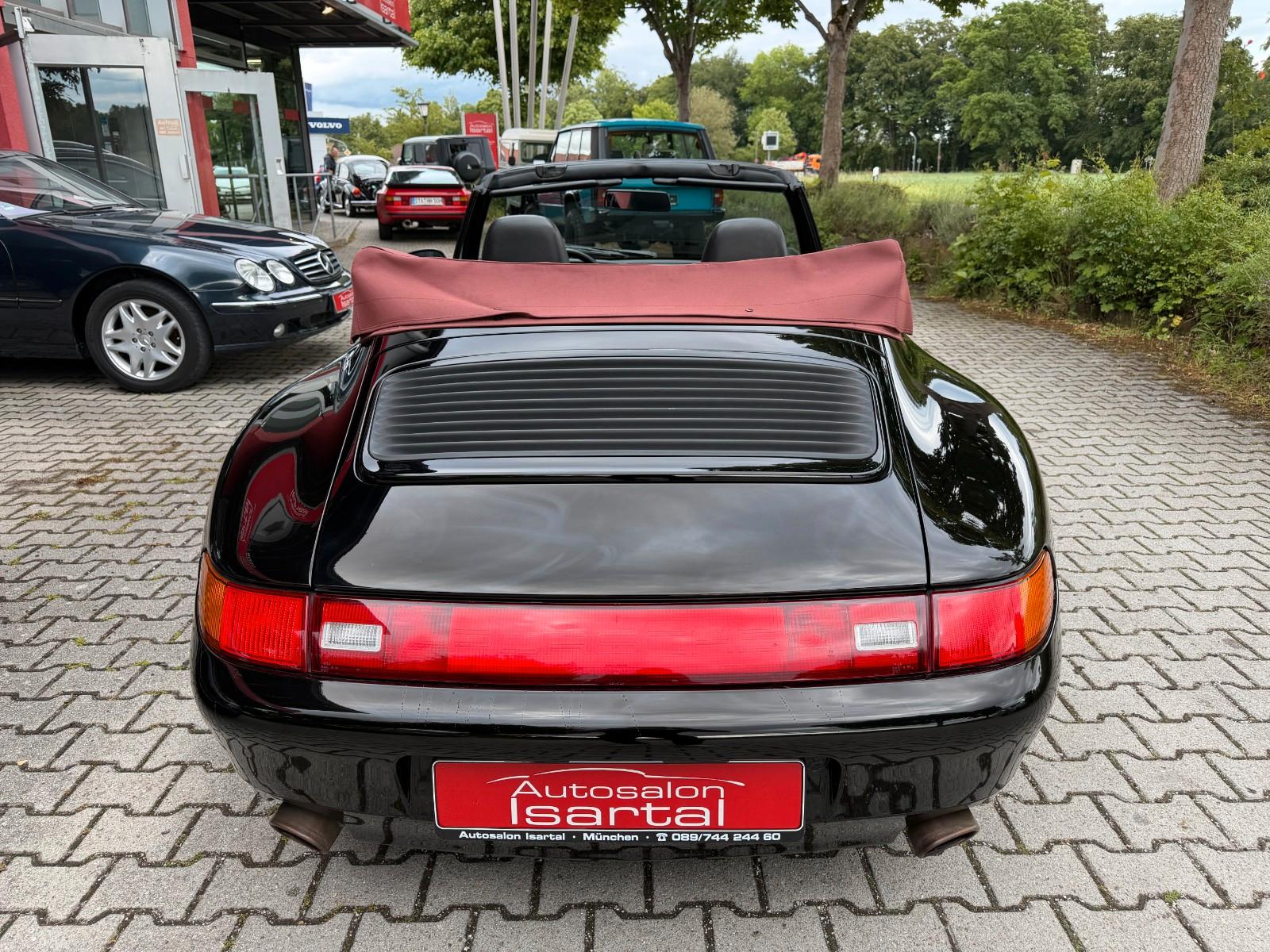 Porsche 993 C2 Cabrio 6-Gg.- 1.dt. Hd. PZ-Scheckheft