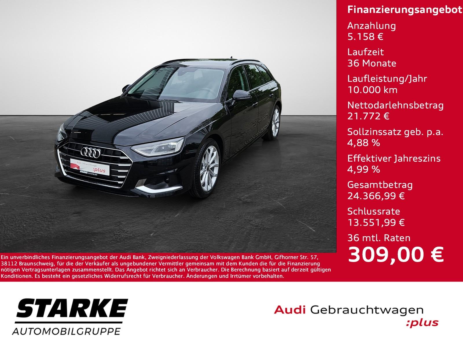 Audi A4 Avant 35 TDI S tronic advanced NaviPlus AHK S