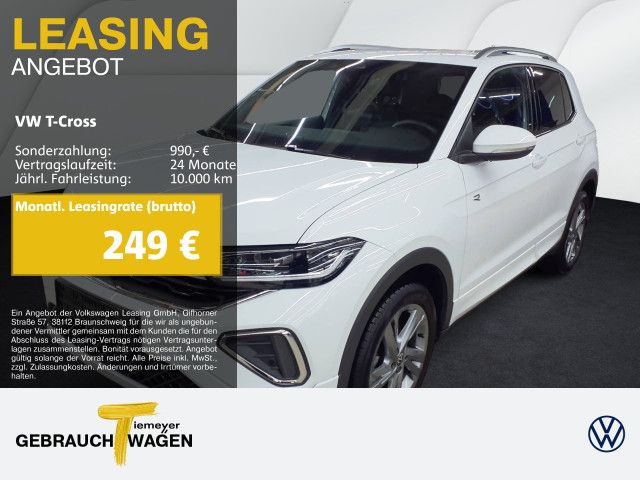 Volkswagen T-Cross 1.5 TSI DSG R-LINE AHK KAMERA NAVI IQ.DR