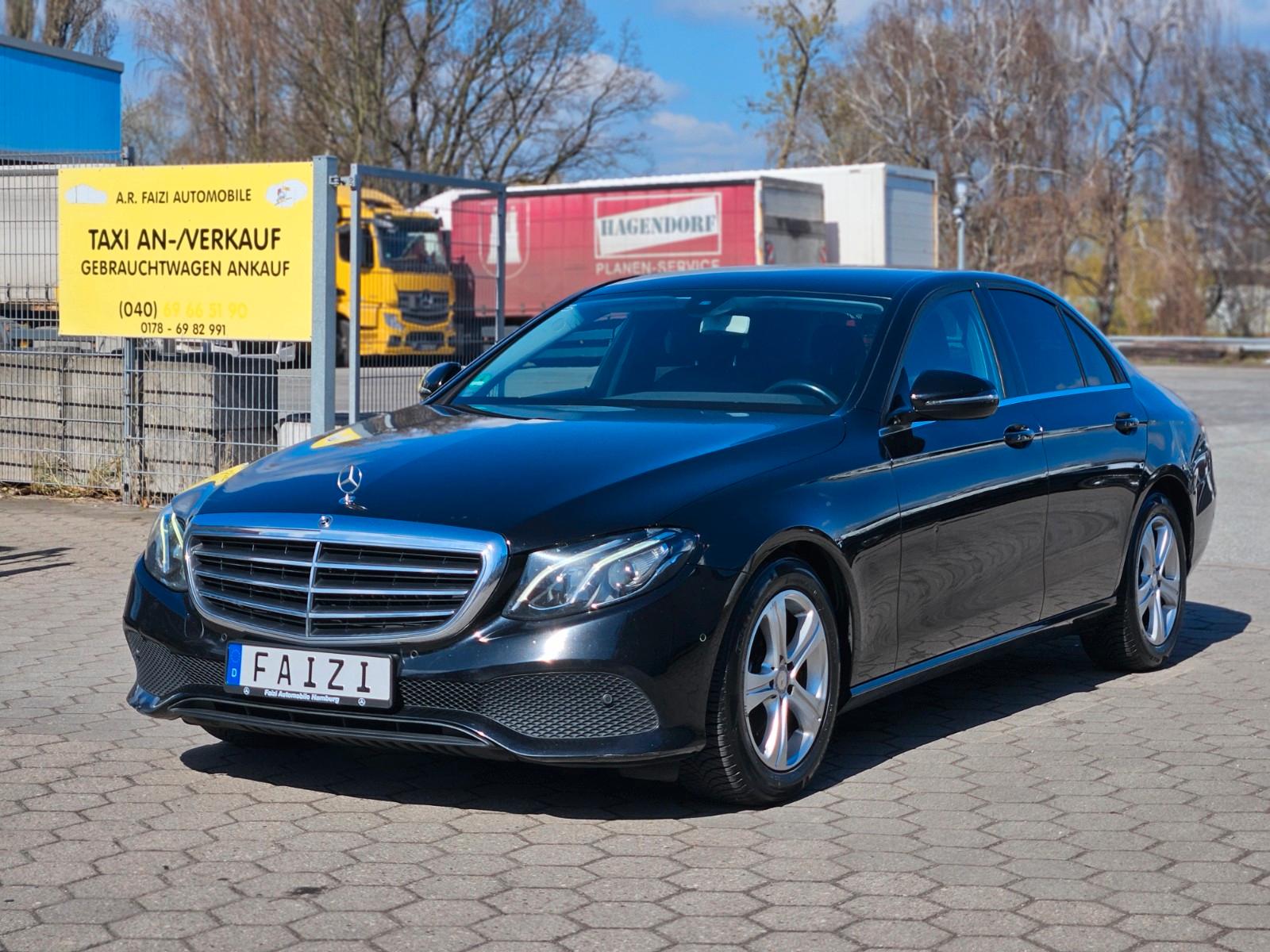 Mercedes-Benz E 200 d Parktronik Kamera Originalfarbe Schwarz