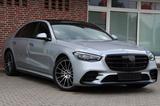 Mercedes-Benz S 400 d 4Matic LANG*AMG LINE*PANORAMA*MBUX*360°* - silberne Mercedes-Benz S 400