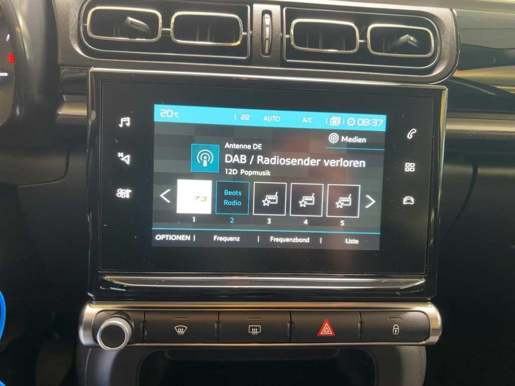 Citroën C3 PT 110 S&S Max Kamera Klimaautomatik LED Navi