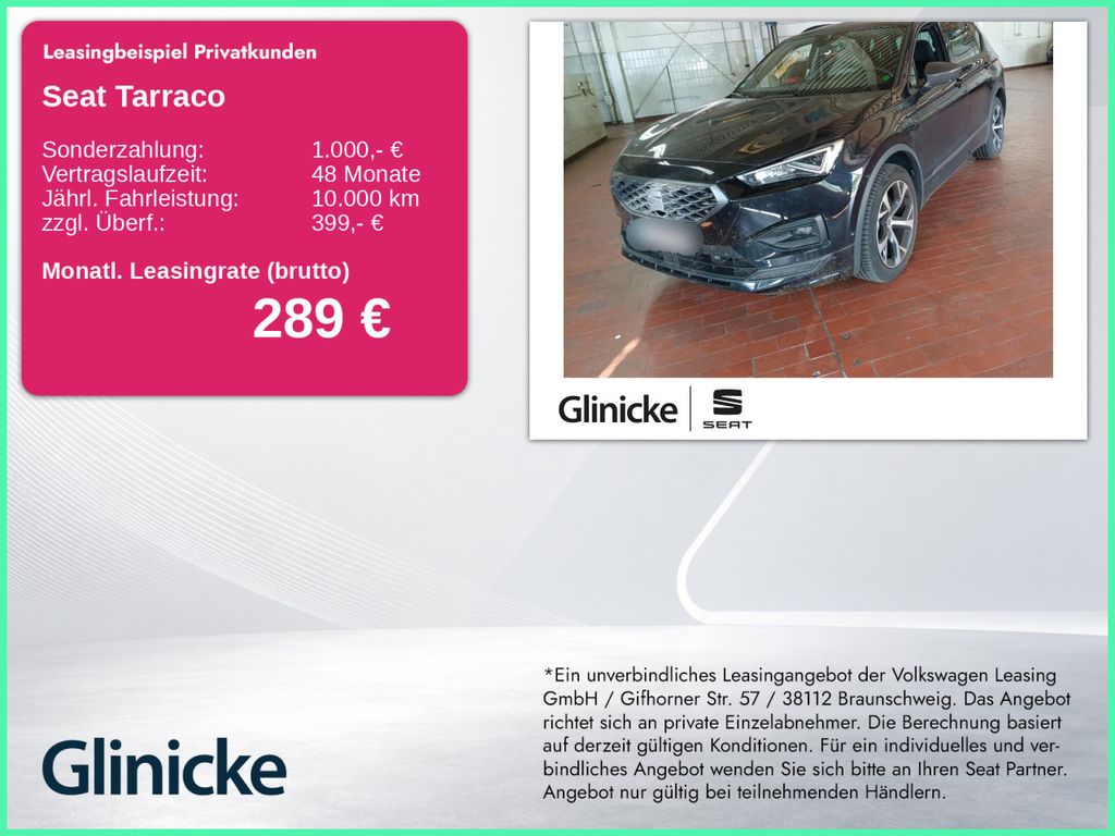 Seat Tarraco FR e-HYBRID AHK/Nav/Kam/ACC/AppCon/19"