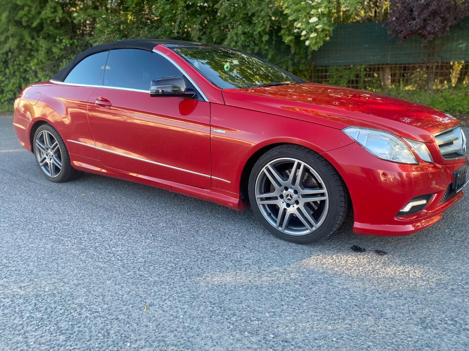 Mercedes-Benz E 350 E Cabrio E 350 CDI BlueEfficiency Rechtlen