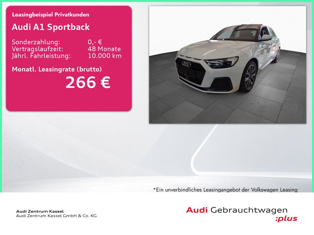 A1 Sportback 25 TFSI LED PDC Sitzheizung Carplay