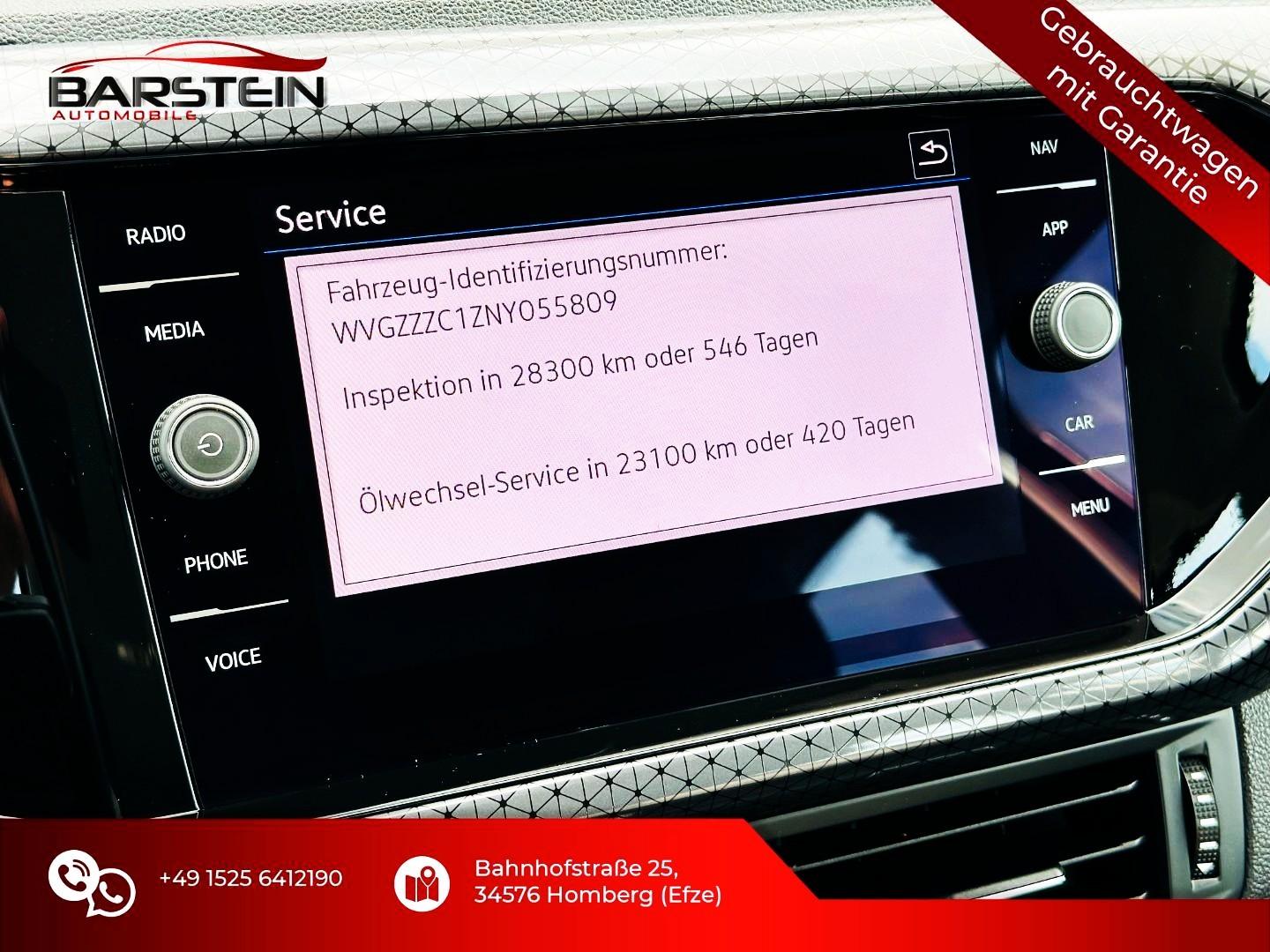 Volkswagen T-Cross STYLE/NAVI/LED/ACC/IQ-DRIVE, миниатюра 12