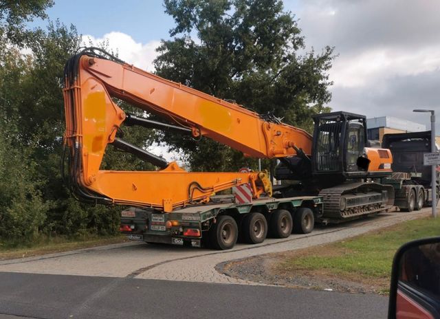 Hitachi Case CX 350D Longfront 21m Abbruch German Machin