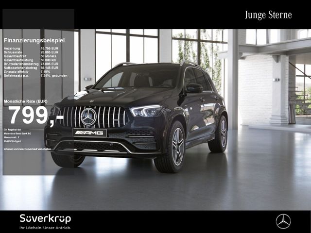 MERCEDES-BENZ GLE 53 AMG 4M+ Pano HUD 360 AHK Distr Sitzklima