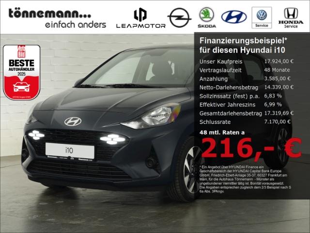 Hyundai i10 FACELIFT TREND AT+NAVI+RÜCKFAHRKAMERA+SITZ-/