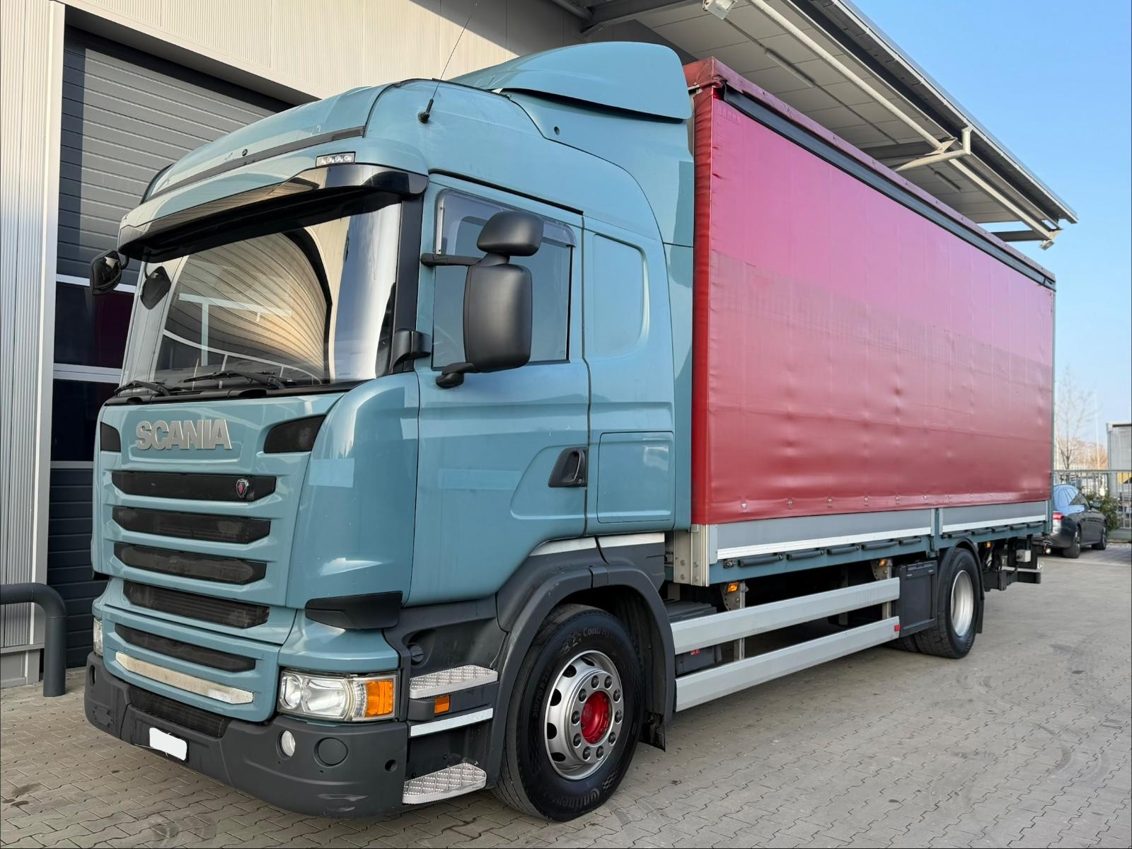 Scania R410, E6,Highline,Schiebeplane, Retarder, 1.Hand