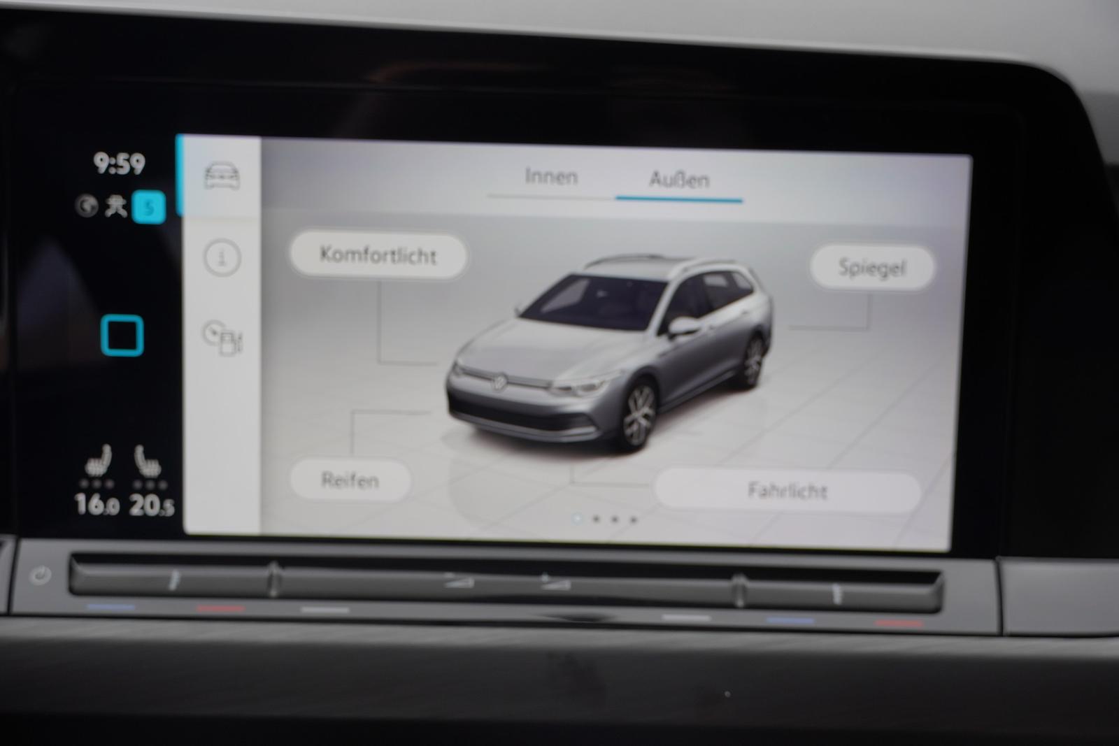 Volkswagen Golf VIII Variant 2.0 TDI DSG Style LED AHK ACC, миниатюра 22