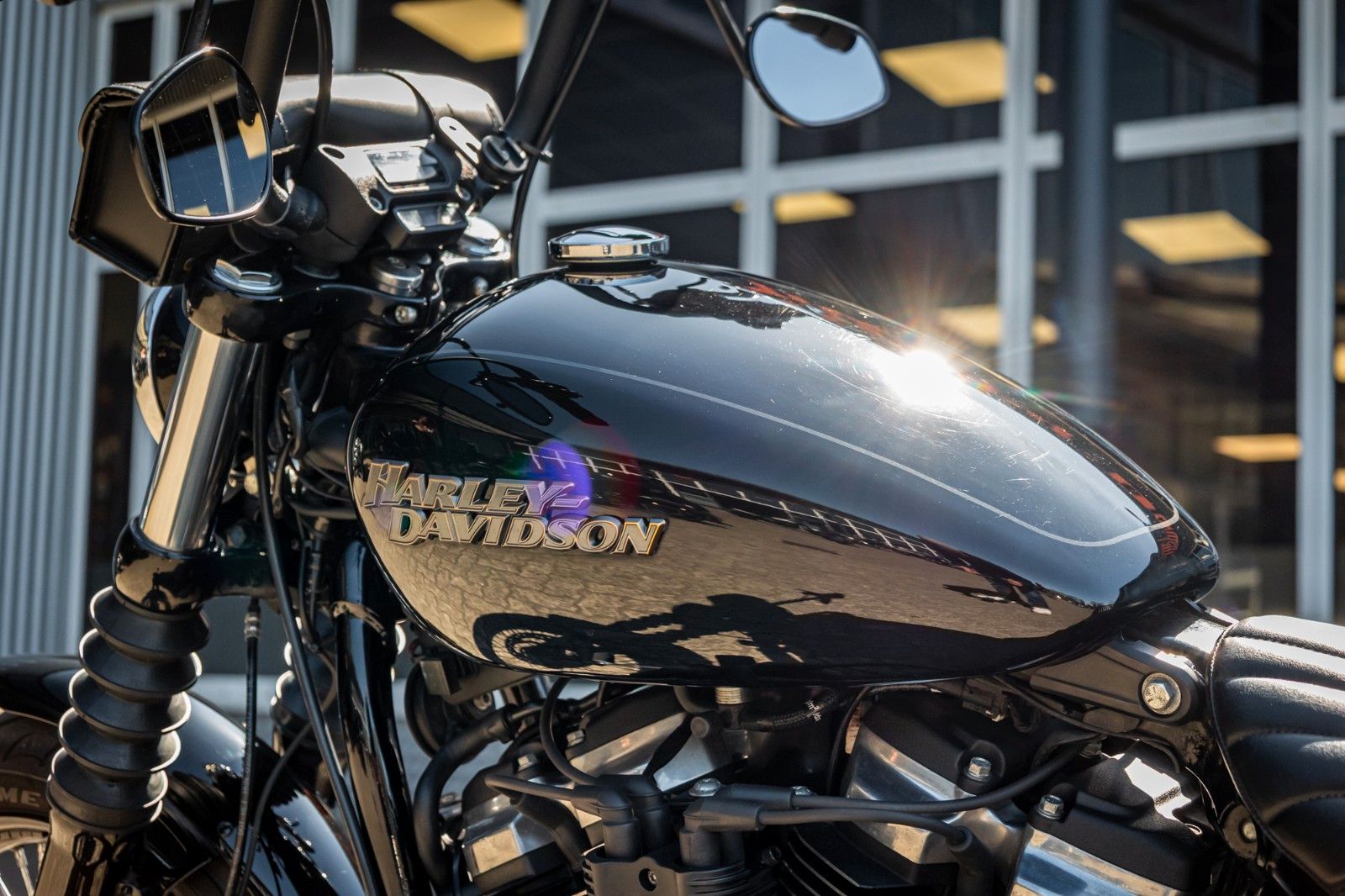 Fahrzeugabbildung Harley-Davidson STREET BOB FXBB - Heckumbau 200er Hinterreifen