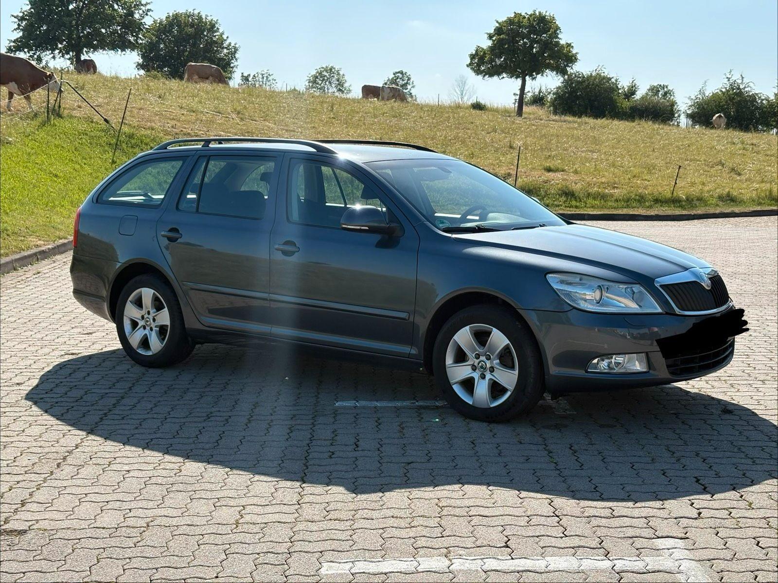 Skoda Octavia 2008 — rear view