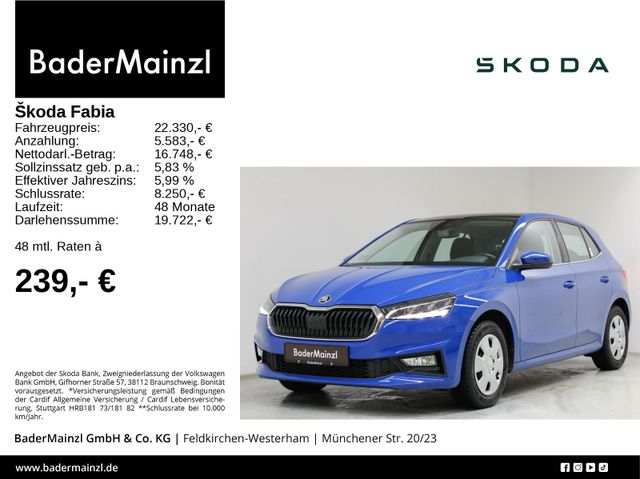 Skoda Fabia 1.0 TSI DSG Style Kam. AHK Pano SHZ