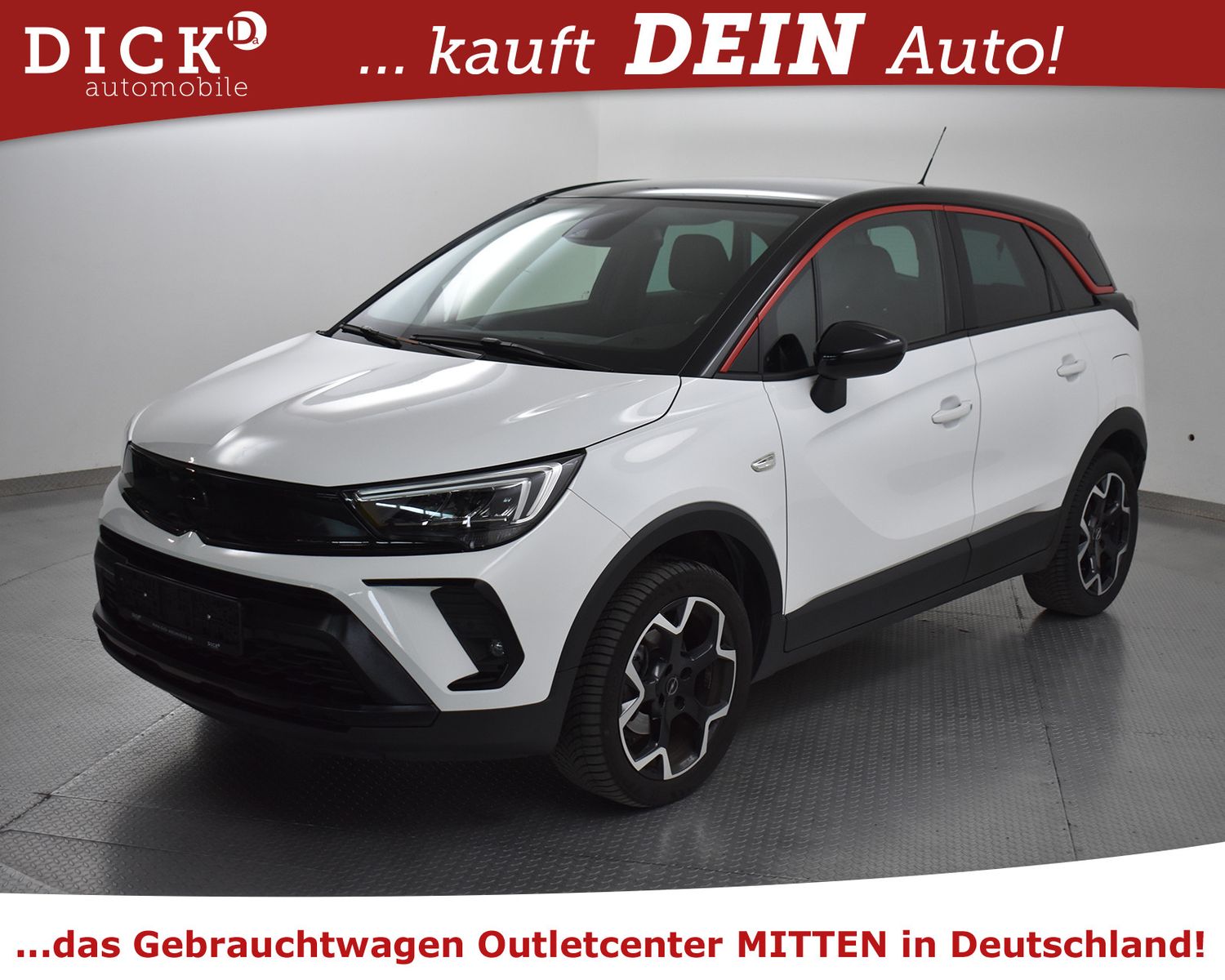 OPEL Crossland X 1.2 Aut GS Line KAM+LEDER+SHZ+DAB+17 - Image 4