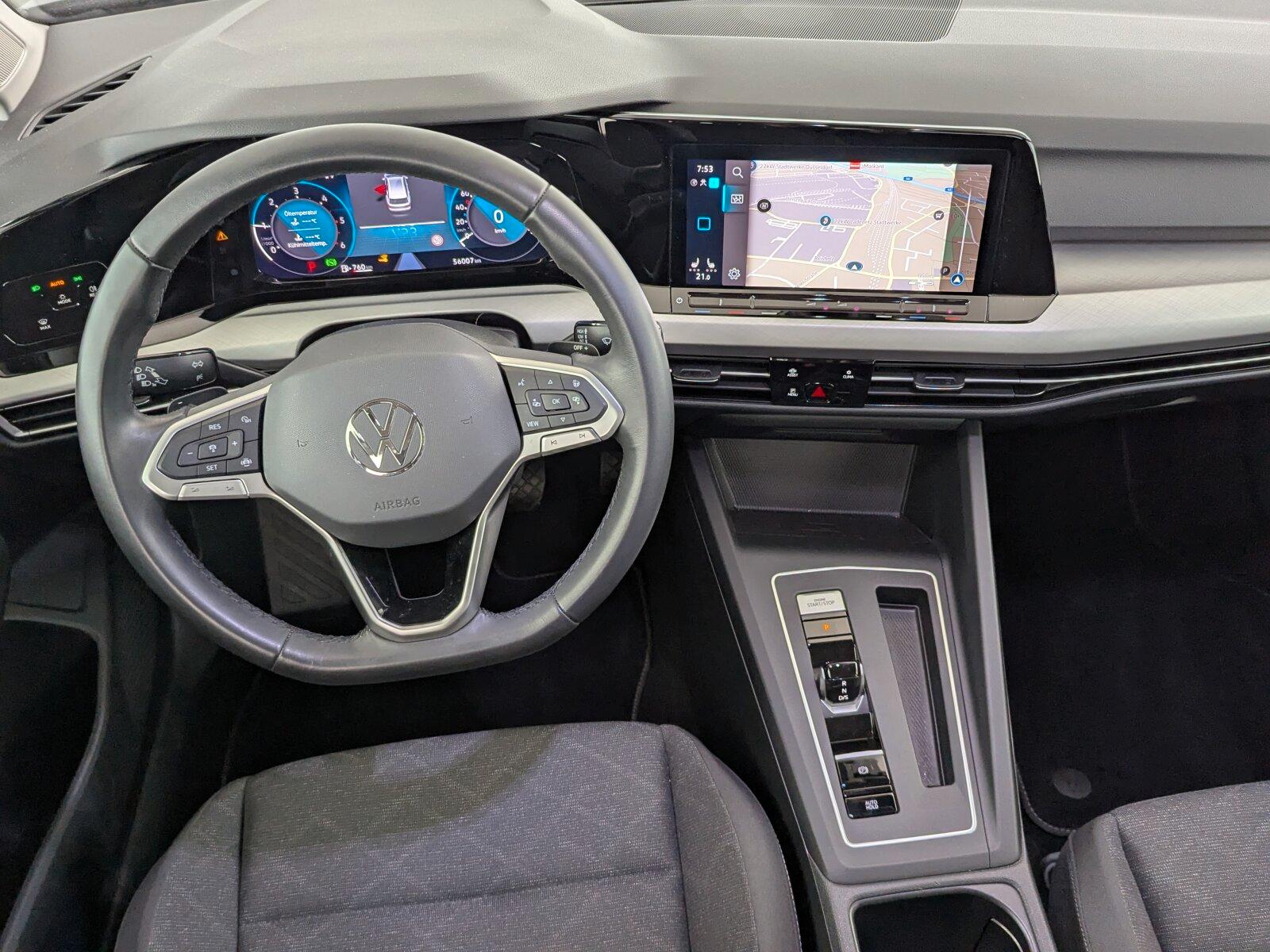 Volkswagen Golf VIII 2.0 TDI Life (EURO 6d) LED+NAVI+SHZ+, миниатюра 14